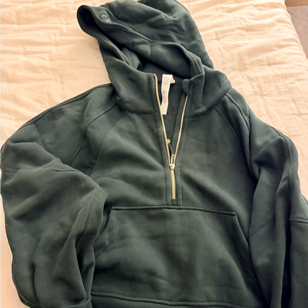 lululemon athletica forest green Hoodie Jacket